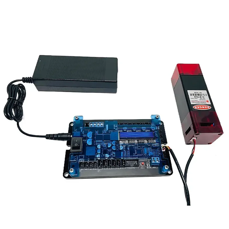 Imagem -05 - Grbl Controller Control Board para Cnc Laser Gravador 3axis Stepper Motor Suporte Offline Duplo Eixo y Usb Driver Board