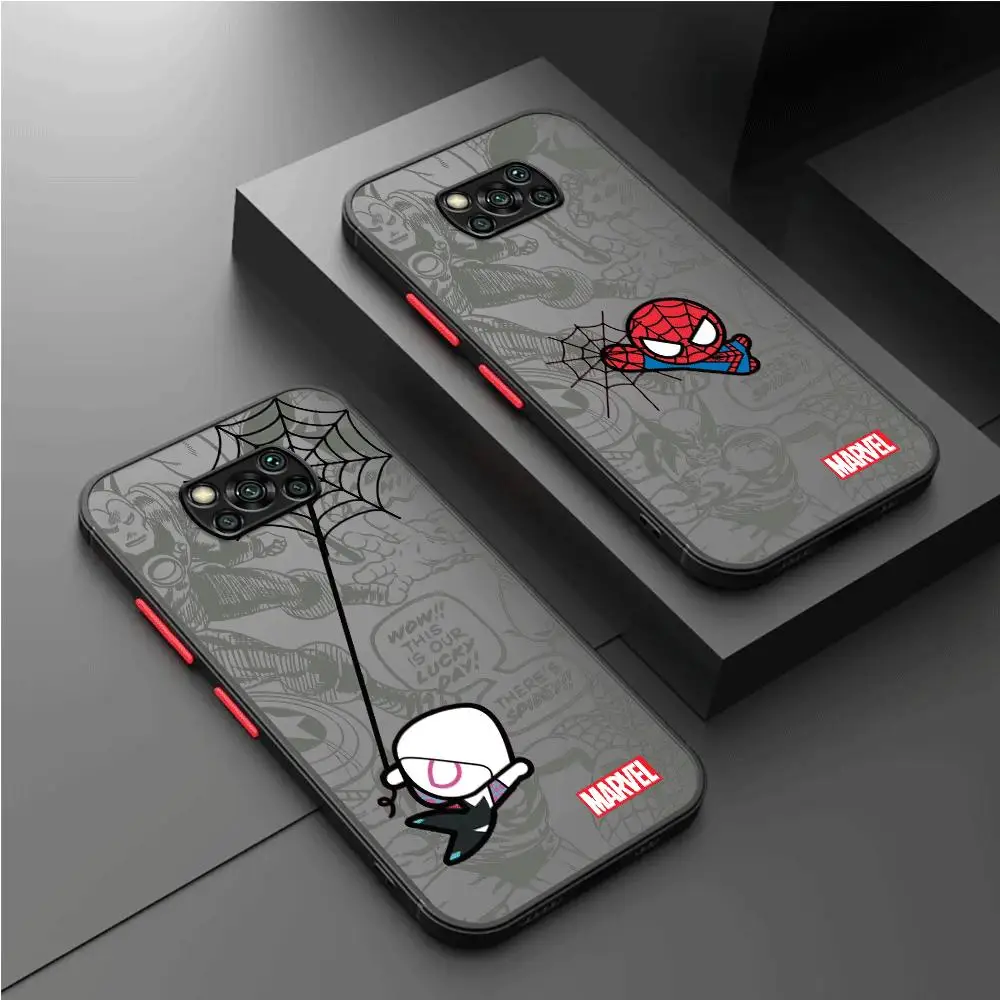 Fall für Xiaomi Poco M3 C40 F3 M5S X5 Pro X3 NFC X3 Pro X4 Pro X4 GT M5 Rüstung Abdeckung Cartoon