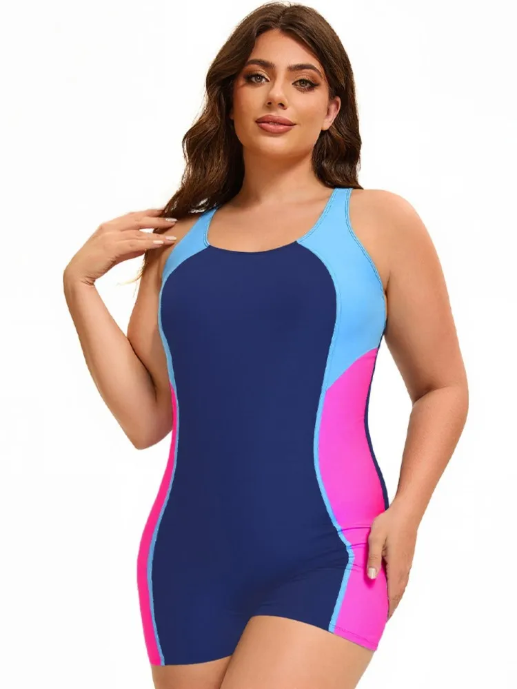 One Piece Plus Size High Waist Bikini Women Push Up Large Size Swimsuit Summer Mujer Big Size Tummy Control Swimwear Bikini Sets