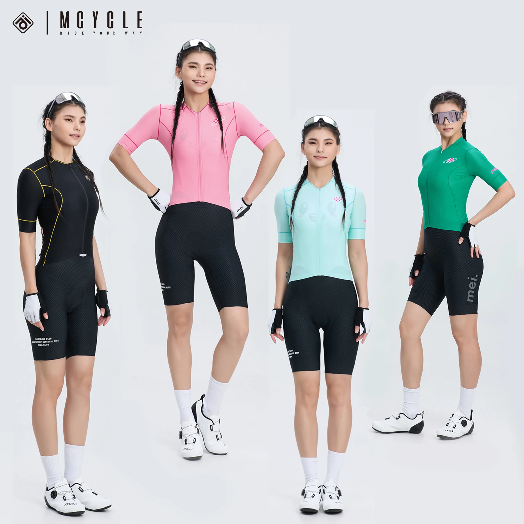 

Mcycle Wholesale Cycling Clothing Breathable Mountain Bike Jersey Professional Quick Drying Women's Cycling Jersey