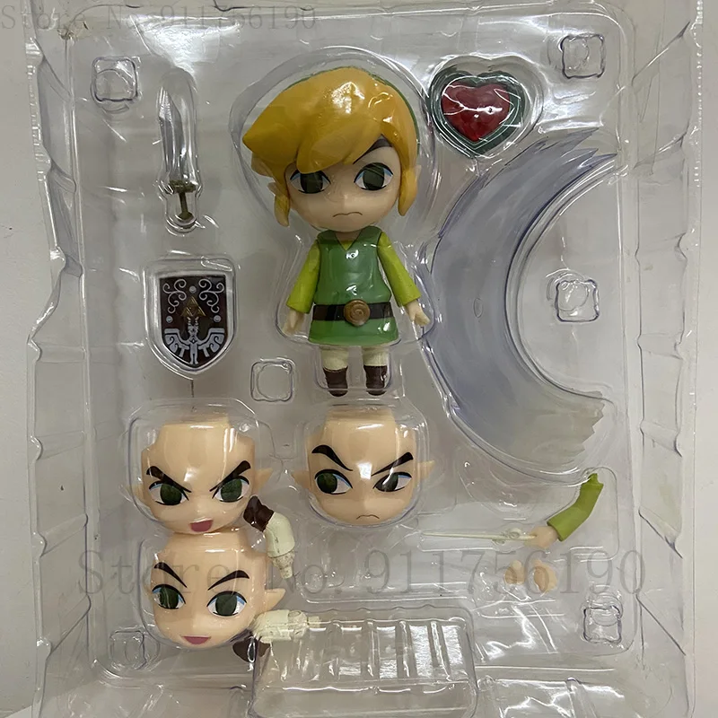Luxuriöses Skyward-Schwert Figma 320 Link Zelda Twilight Princess DX Ver. Actionfigur Breath Of The Wild Figura Modellspielzeug 16CM – Detail 29