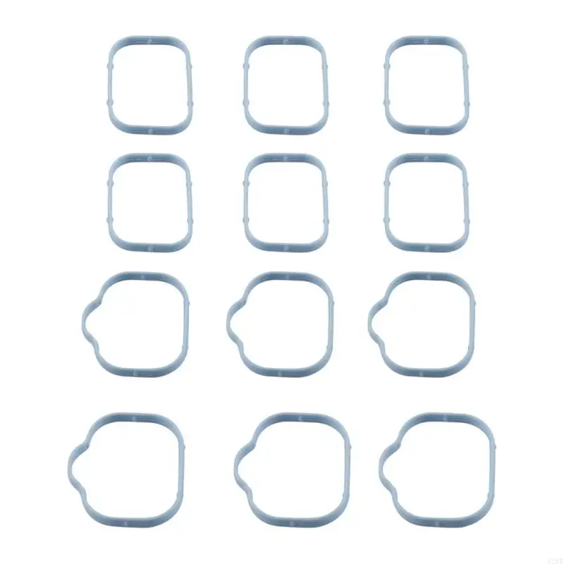 

12Piece Set Engine Intake Seal Manifold Gaskets Vibration Resistant Automotive Sealing Solution for 3.6L Engines MS97204