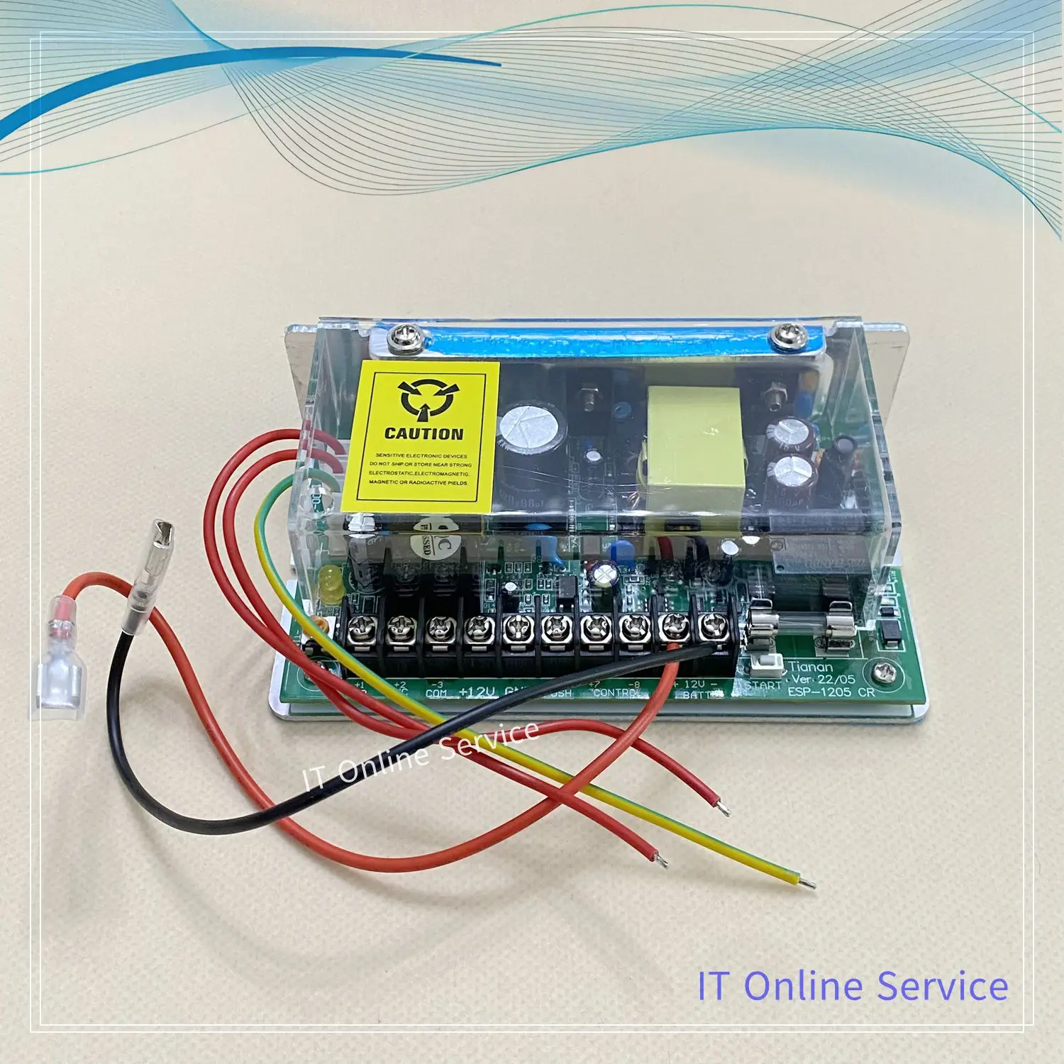12VDC 5A Door Access Control Power Supply Adapter AC110‑240V Universal Power Supply for Access Control