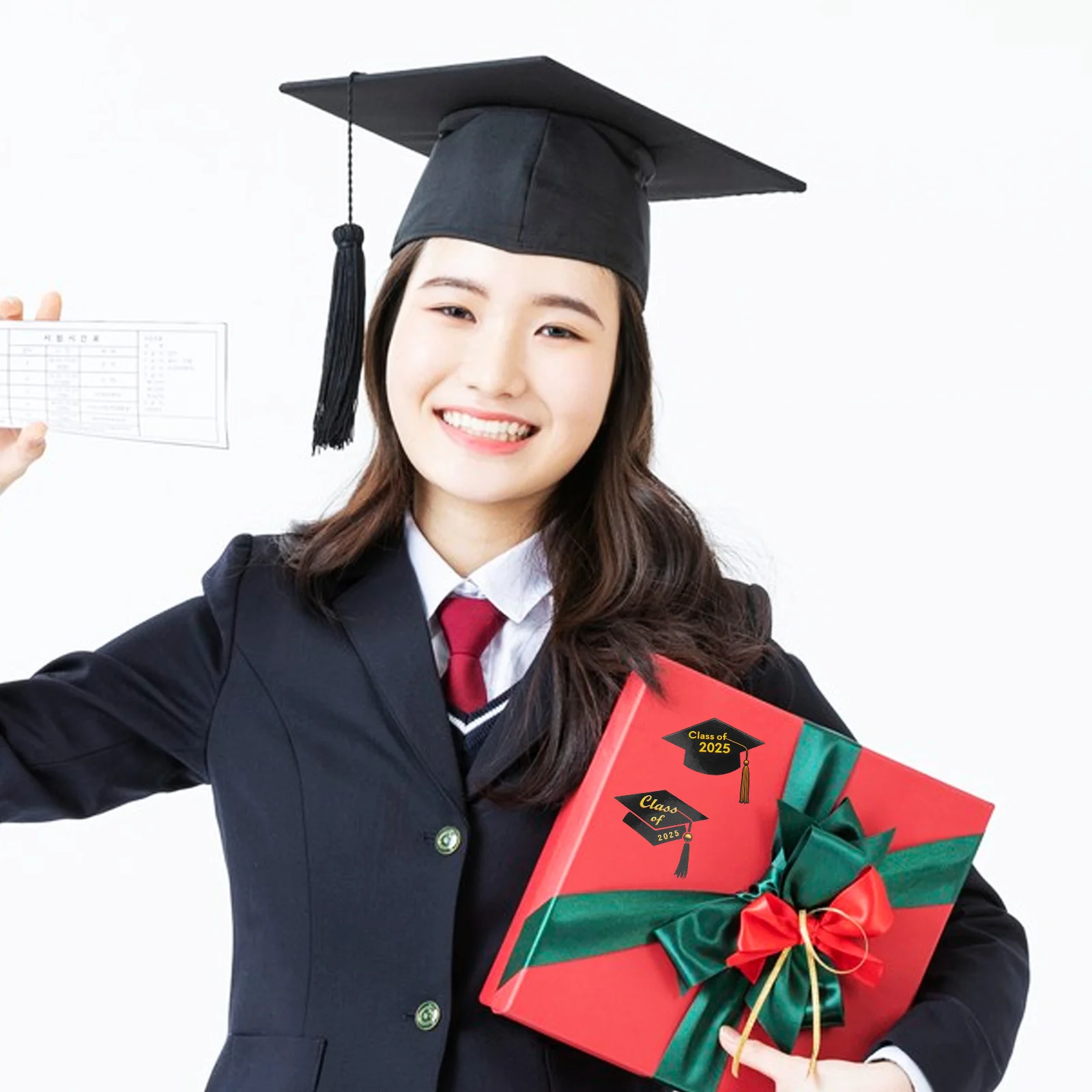 24 قطعة من ملصقات موسم التخرج ملصقات غطاء غراد إبداعية ذاتية اللصق لزجاجة مياه لتزيين الحفلات #4