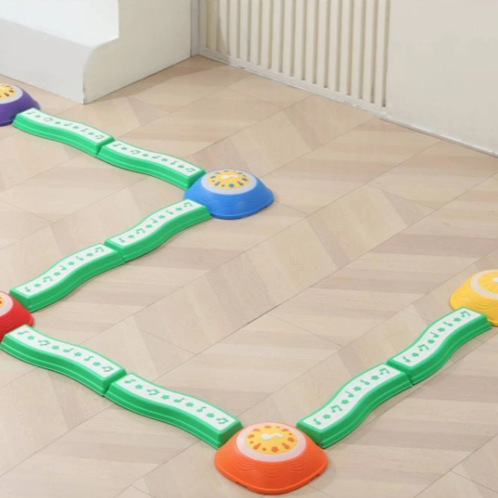9-pieces-stepping-stones-with-balance-beams-interactive-balance-beam-set-stepping-stone-set-coordination-toy-colorful