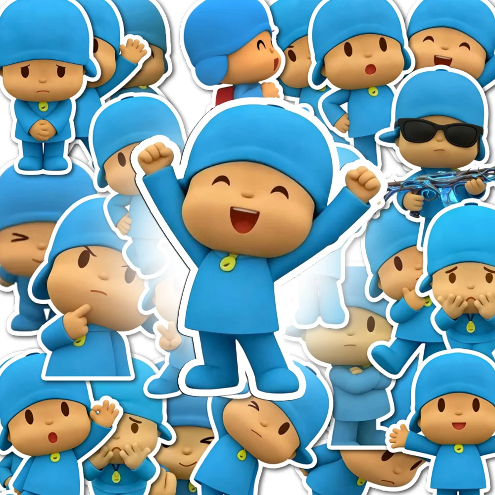Pegatinas de Pocoyo, Lindas y Divertidas, para Escritorios, Paredes y Fundas de Teléfono