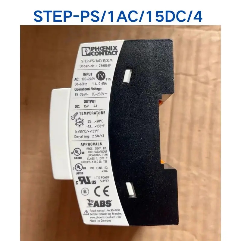 Second-hand test OK PHOENIX Power Supply STEP-PS/1AC/15DC/4