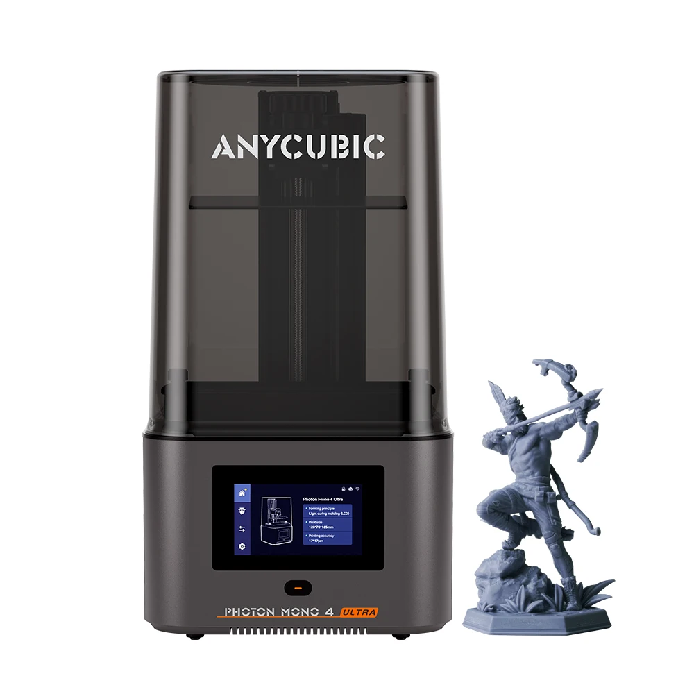 ANYCUBIC Photon Mono 4 Ultra LCD 3D Printer 7" 10K High Precision UV Resin 3D Printing 2.2L Build Volume Size 236mm*231mm*430mm