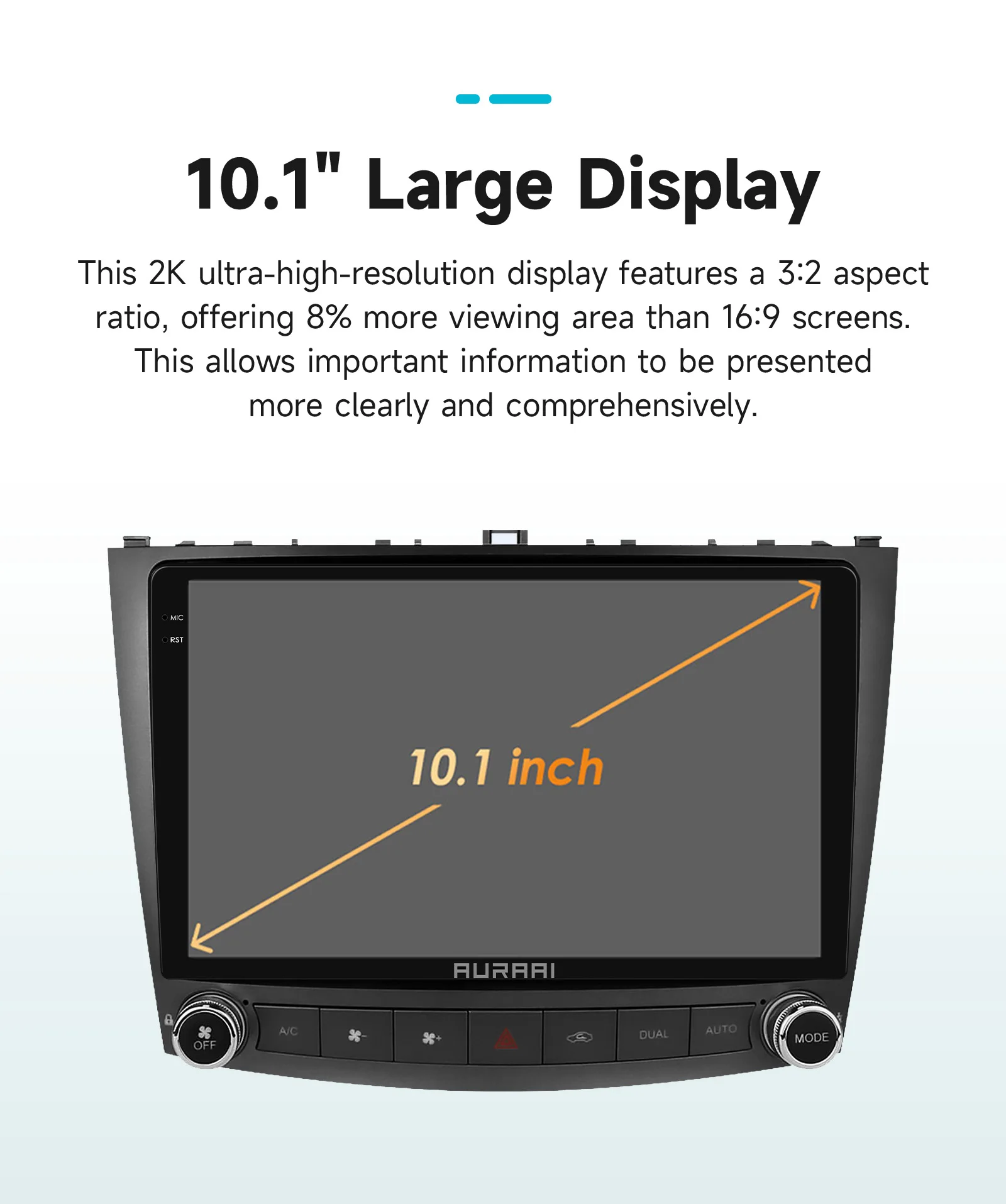 Hizpo 2K Bildschirm Kabelloses Android Auto für Lexus IS250 IS300 IS200 IS220 IS350 2005 - 2012 Auto-Infotainment-Player 3D HD Stereo – Detail 36