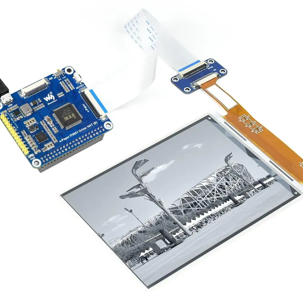 

Waveshare 6inch 6'' High Definition HD E-Paper E-Ink display HAT 1448*1072 for Raspberry Pi
