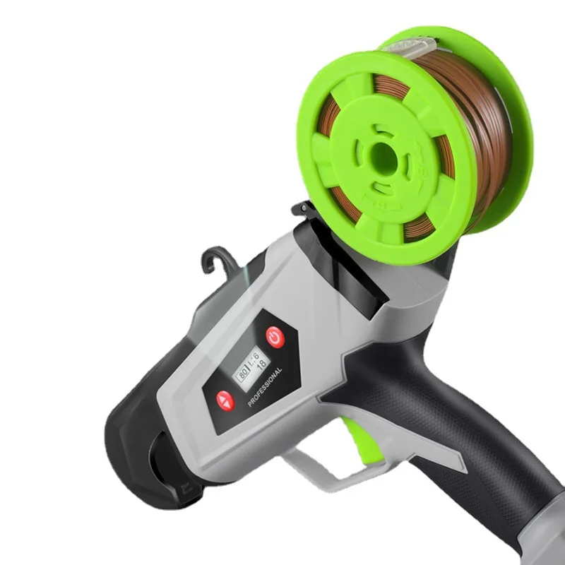 

Wireless Electric Branch Tying Machine Rechargeable Lithium Battery Fast Bundler Vegetable Vine Crop Tomato Branch Tying Machine