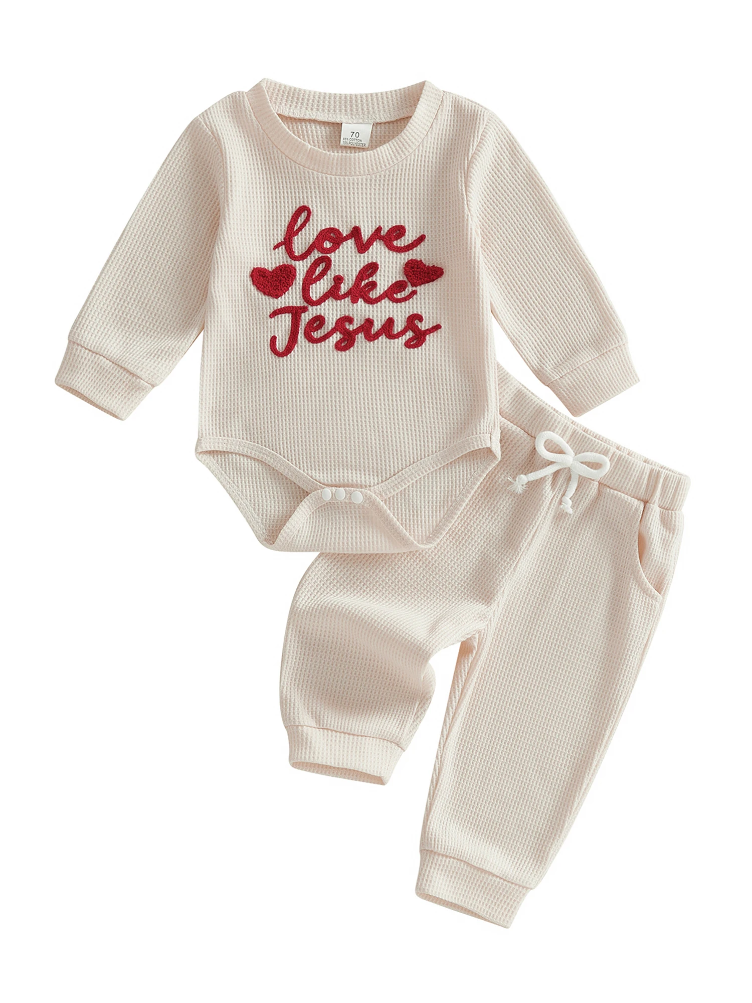 لطيف طفلة صبي عيد الفصح الزي الأرنب طباعة طويلة الأكمام رومبير والسراويل 2 قطعة مجموعة ملابس الرضع رائعتين #2