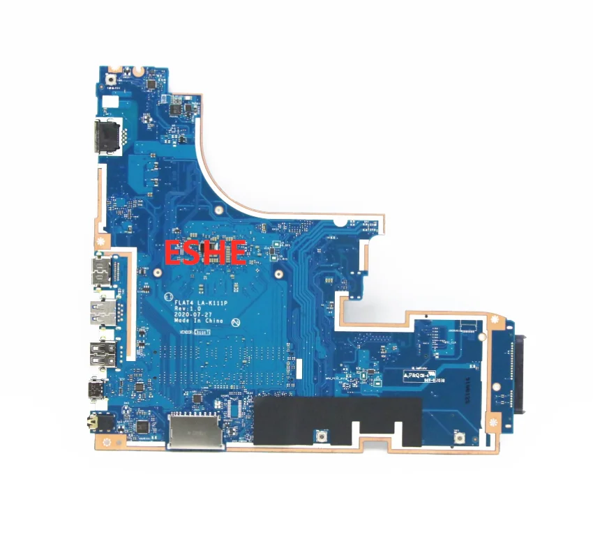 FLAT4 LA-K111P Mainboard For Lenovo E41-55 Laptop Motherboard With R3 R5 R7 AMD CPU 5B21B68414 5B21B68391 5B21B68396 test OK