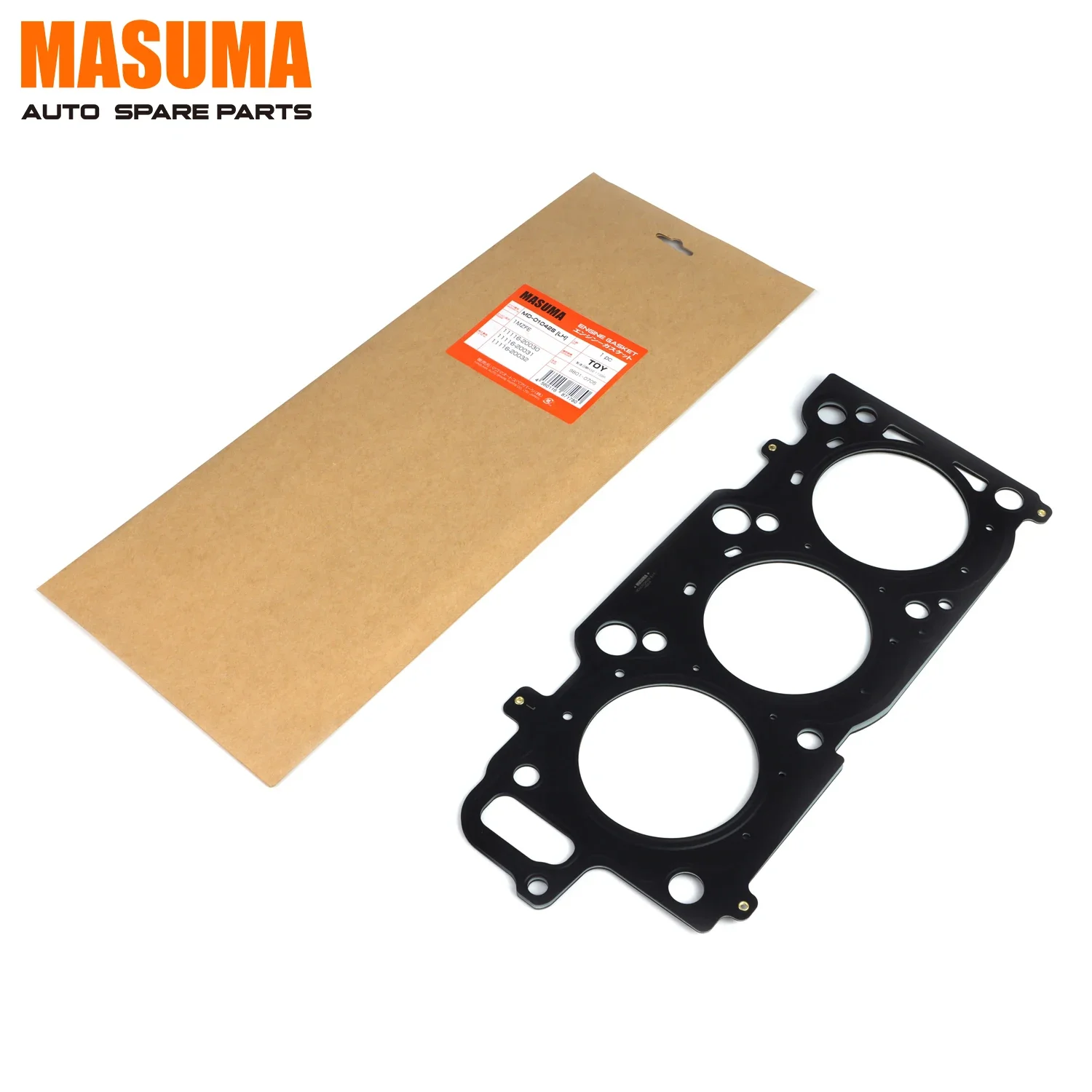 MD-01042SLH Auto CAR 1.30mm Metal-elastomer Cylinder Head Gasket E-BA7 B21A 11116-20030 11116-20031 For TOYOTA ALPHARD