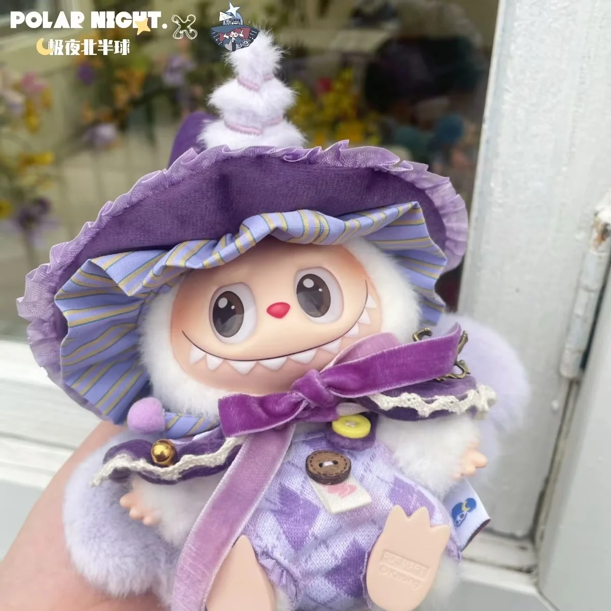 

Original New Hot Sale 17cm Doll Clothes For Labubu Macaron Have A Seat V1v2v3 Dress Unicorn Magician Toy Accessories Gift