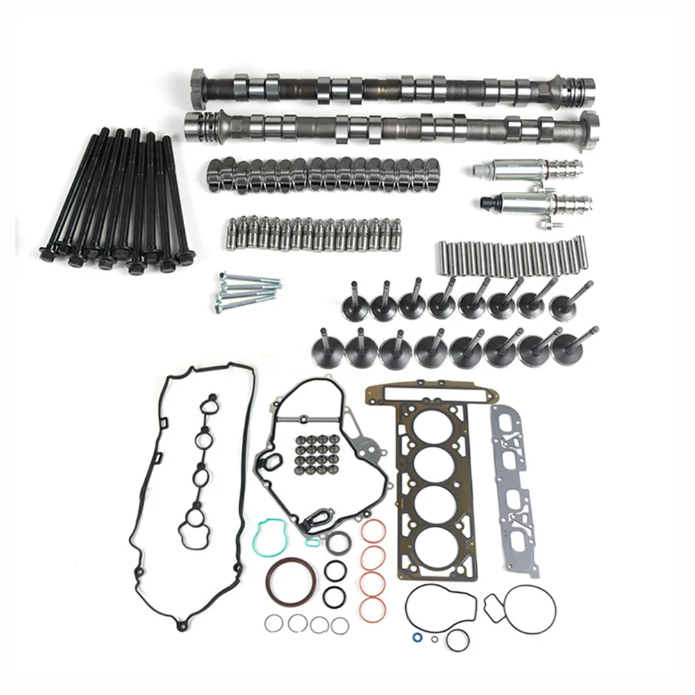 Camshaft and Cylinder Head Rebuild Kit For CHEVROKET OPEL PONTIAC BUICK VAUXHALL 2.2L 2.4L 2.2 2.4 L T L4 GAS 01-15 LE5 L61 LE9