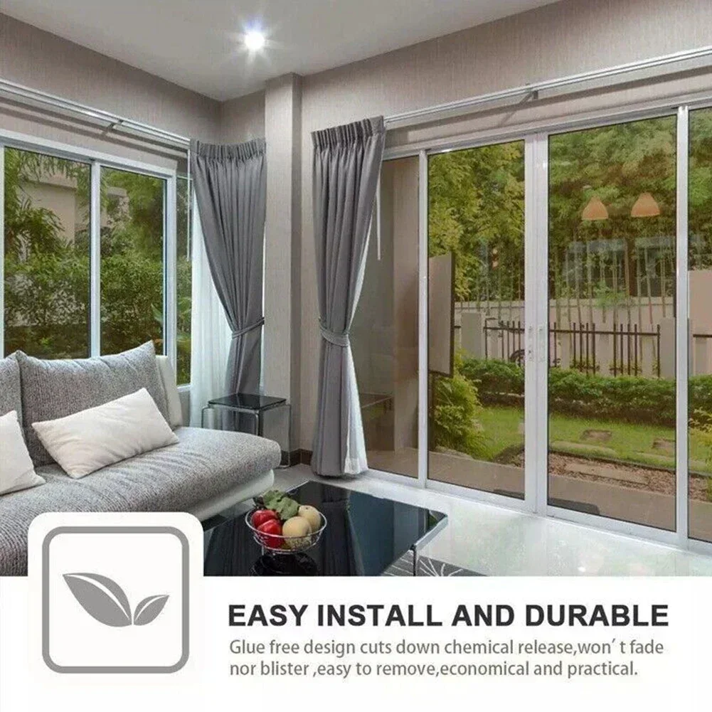 Heat Insulation Mirror Film 60cm X 100cm Privacy Window 50cm X 100cm Energy Saving Heat Insulsation Reflective