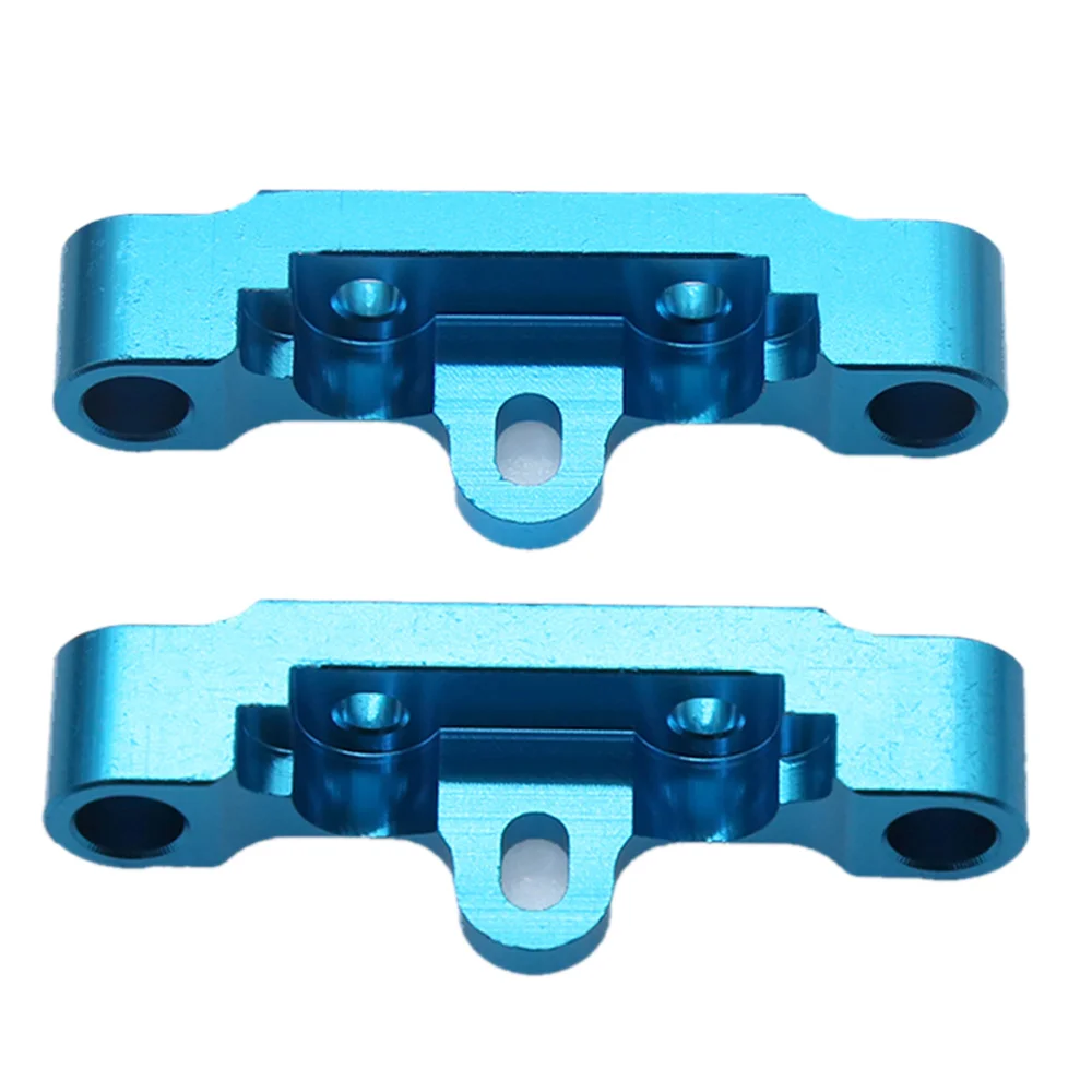 Soporte de brazo de suspensión inferior de Metal, 2 uds., para Tamiya TT02 TT-02 1/10 RC, piezas de mejora de coche