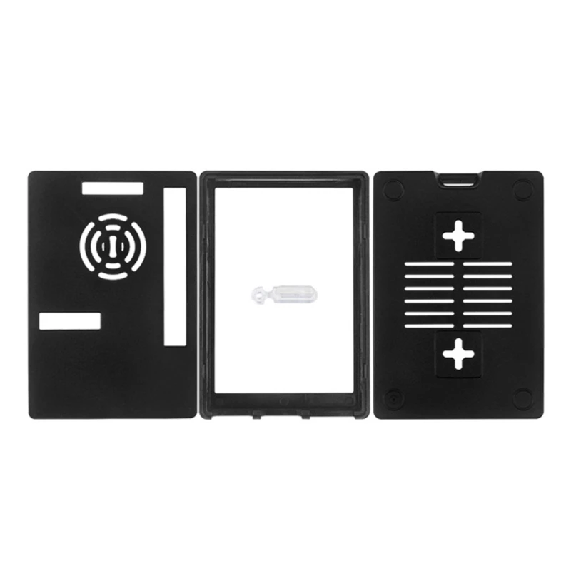 Caixa do gabinete com proteção resfriamento e redução calor para tampa da placa RPI 5