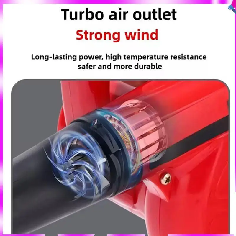 N96R Versatile 1000W 2 In 1 Electric Air Blower And Vacuum, EU Plug Leaf And Dust Cleaning Power Tool