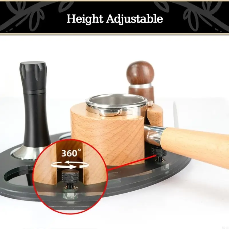 2025 새로운 커피 탬퍼 스테이션 다기관 커피 기기 홀더 커피 탬핑 스탠드 커피 애호가에게 적합합니다.
