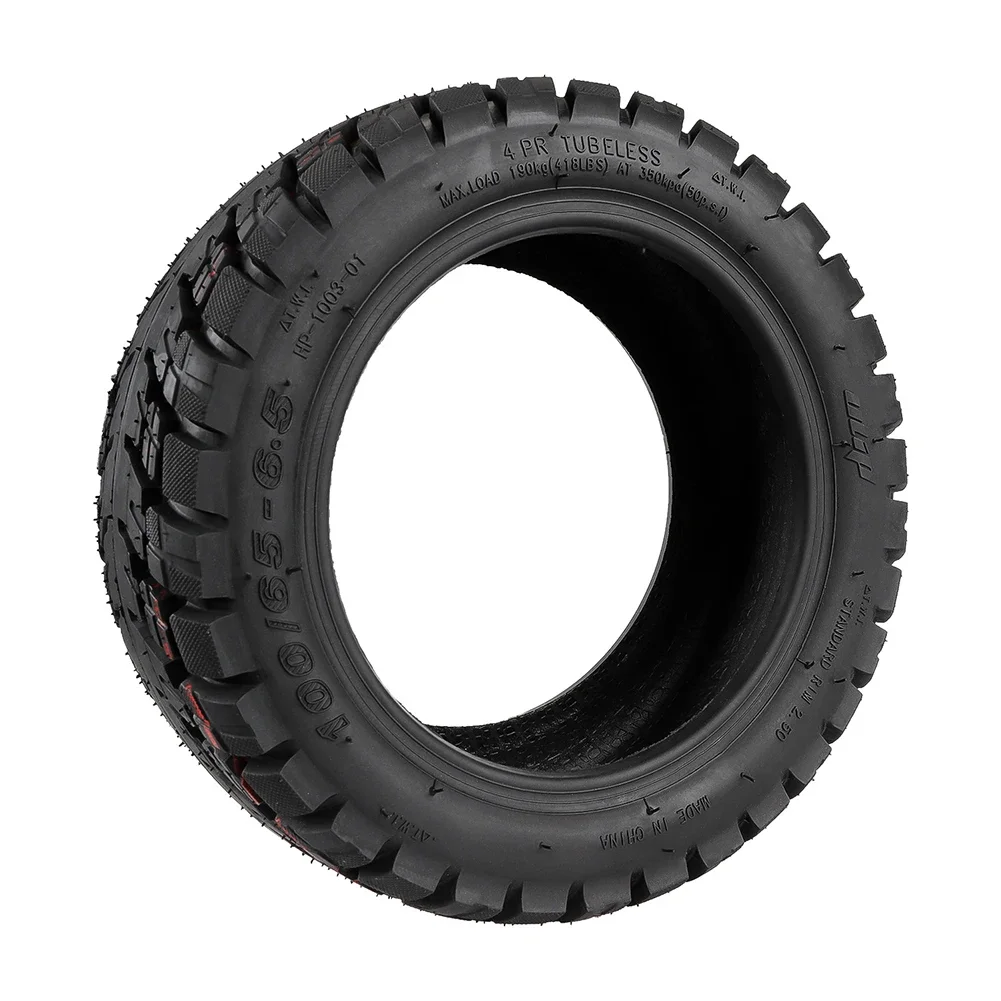 Tubeless Vacuum Tire for Electric Scooter  11 Inch 100/65 6 5  No Need for Inflation  Reliable and Efficient Performance