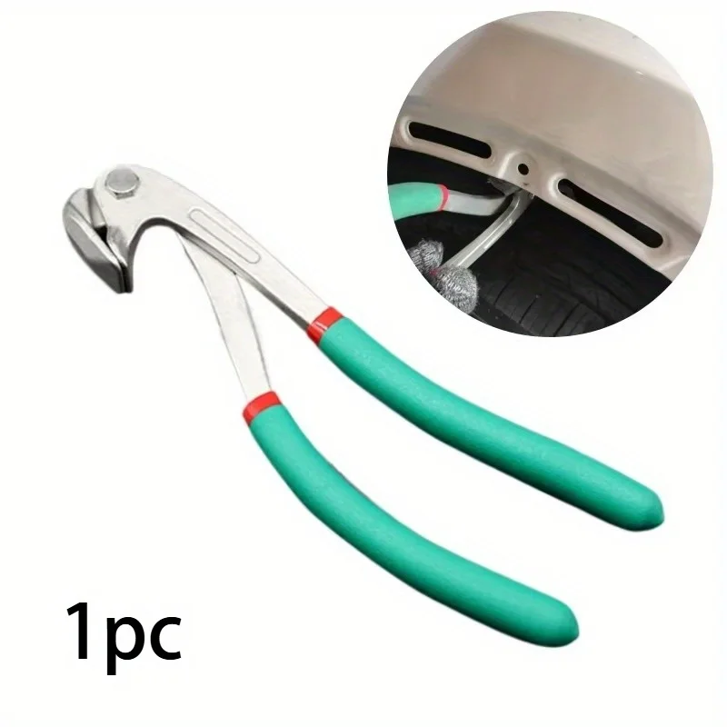 

Heavy-Duty Body Panel Edge Clamp | Portable Auto Collision Repair Edge Clamp - Door Edge Hook, Ergonomic Green Handle and Durabl