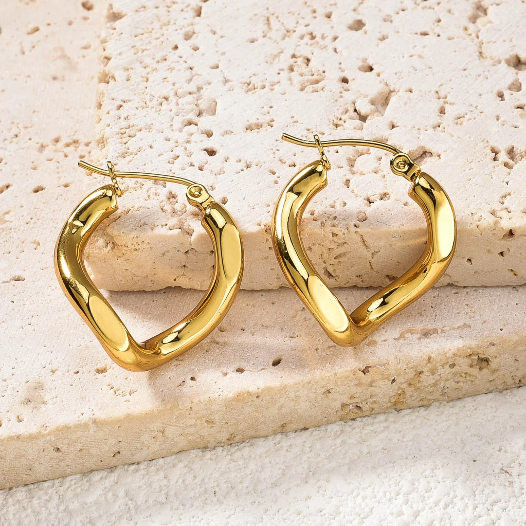 Anting wanita baja tahan karat - Dubai Men'S Fashion ulasan dan harga