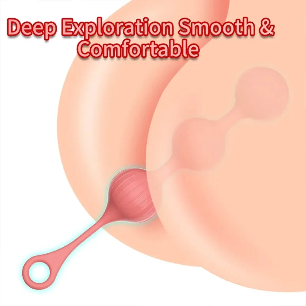 جديد الشرج الخرز السائل سيليكون بعقب المكونات لينة الشرج كرات G-بقعة محفز الشرج موسع الجنس لعب للنساء الرجال تدليك البروستاتا #3