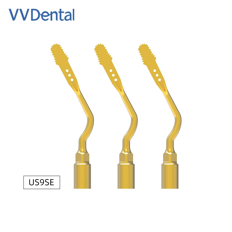 

VV Dental US9SE Piezo Surgery Tips Ultrasonic Scaler Dental Tips suitable for SATELEC Handpiece Bone Cutting Tip Dentistry Tools