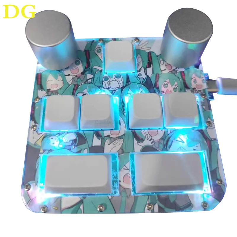 Ultra-Mini SDVX Controller for Music Games