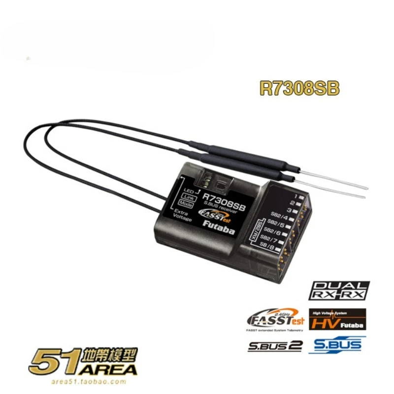FUTABA R7208SB R7308SB FASSTest High Voltage Receiver S. BUS2 Dual Link, National Bank