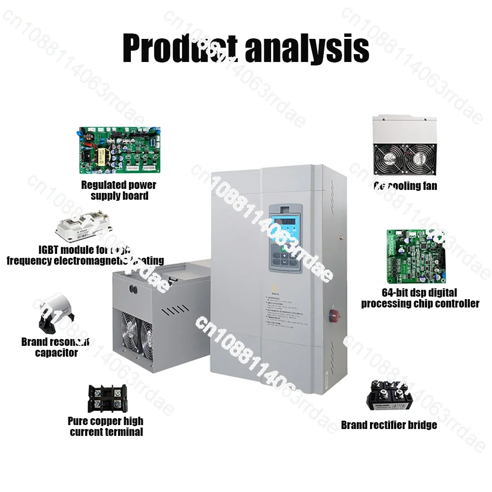 25KW Induction Heating Controller Induction Heating Machine Industrial Three Phase 380V