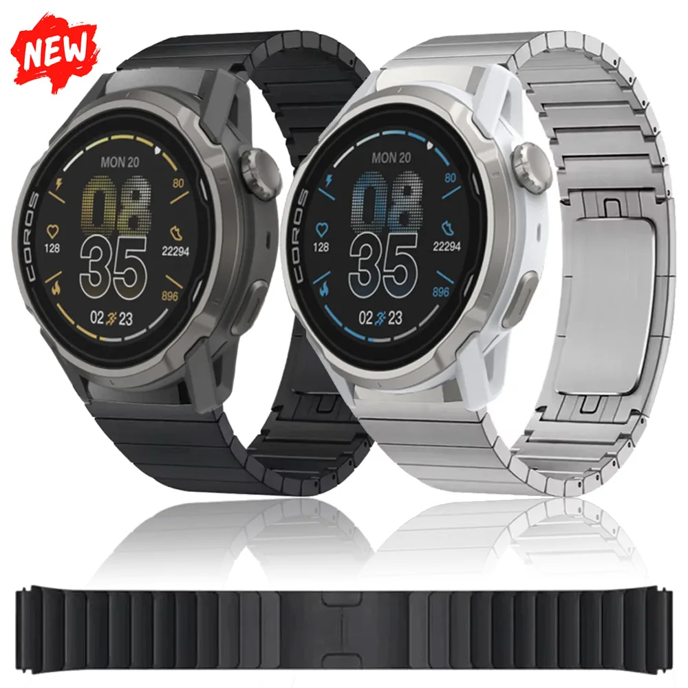 

22mm Metal Strap For COROS APEX 4 42mm/PACE Pro/4 Stainless Steel High-end Bracelet Suunto Vertical 2/Run/Ocean/Race 2 S Correa