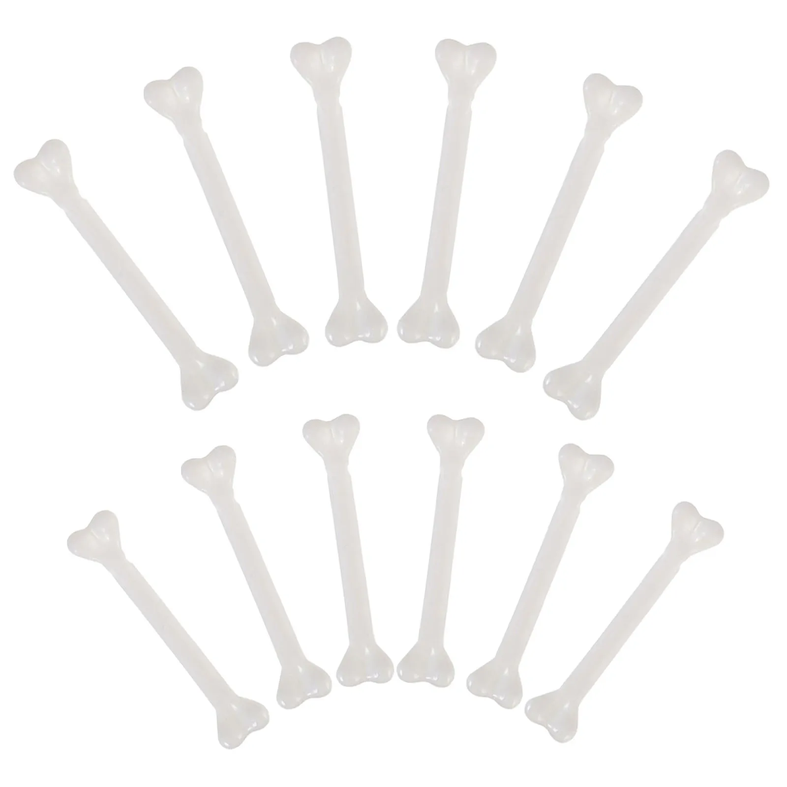 12pcs Plastic Human Props Fake Decor For Halloween Party Accessories Simulated Bone Ornaments Haunted Decoration Desktop