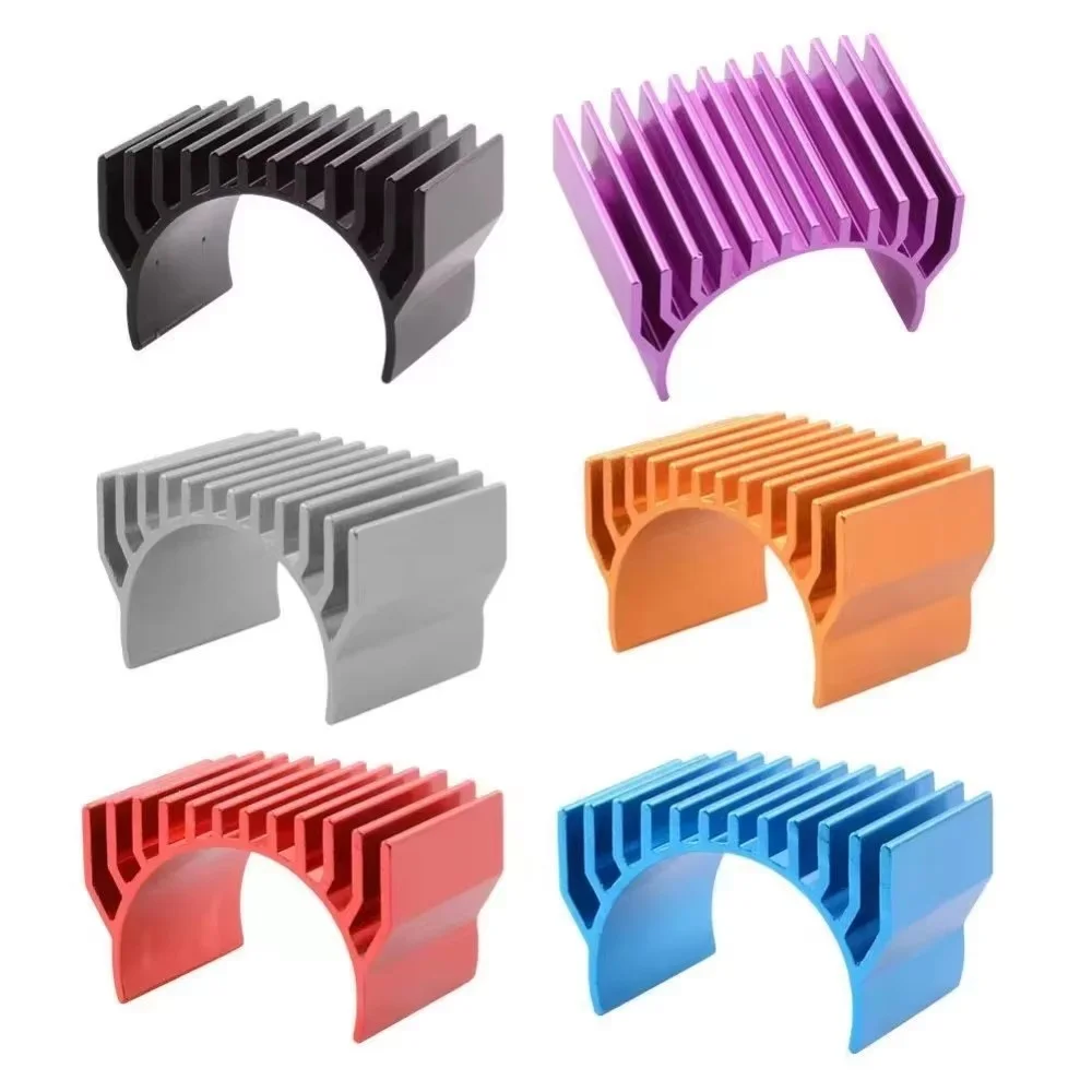 1pc 36mm Motor Cooling Heat Sink Heatsink Top Vented 540 545 550 Size For 1/10 RC Car Buggy Crawler RC Boat view 6