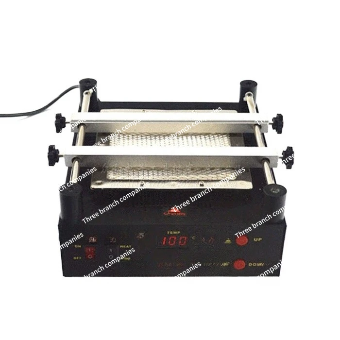 

Lead-free preheating platform 853BGA heating and repair table 863 digital display tin drying and soldering table hot air gun