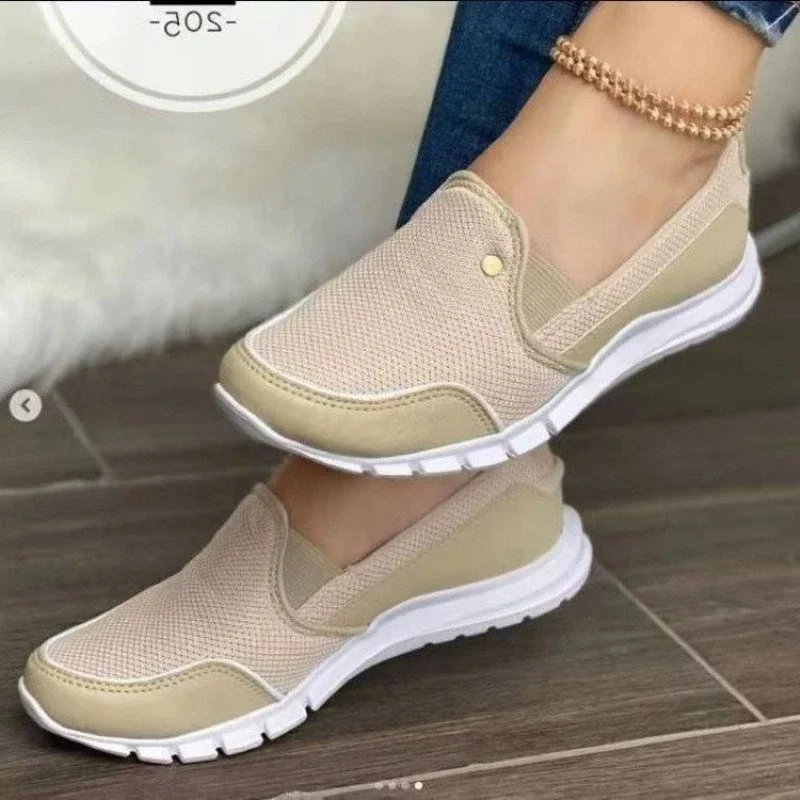 

Women's Thick Sole Sports Shoes New Breathable Shoes Female Students Thick Sole Casual Board Shoes Large Size Zapatillas Mujer