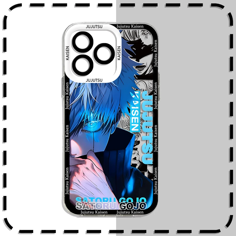 Anime Jujutsus Kaisen Satoru Gojo Phone Case For Samsung S24 S23 S22 S21 S20 S10 FE Note20 Note10 Plus Ultra Lite 5G Clear Cover - AliExpress 202192403 Anime Jujutsus Kaisen Satoru Gojo Phone Case For Samsung S24 S23 S22 S21 S20 S10 FE Note20 Note10 Plus Ultra Lite 5G Clear Cover - AliExpress 202192403