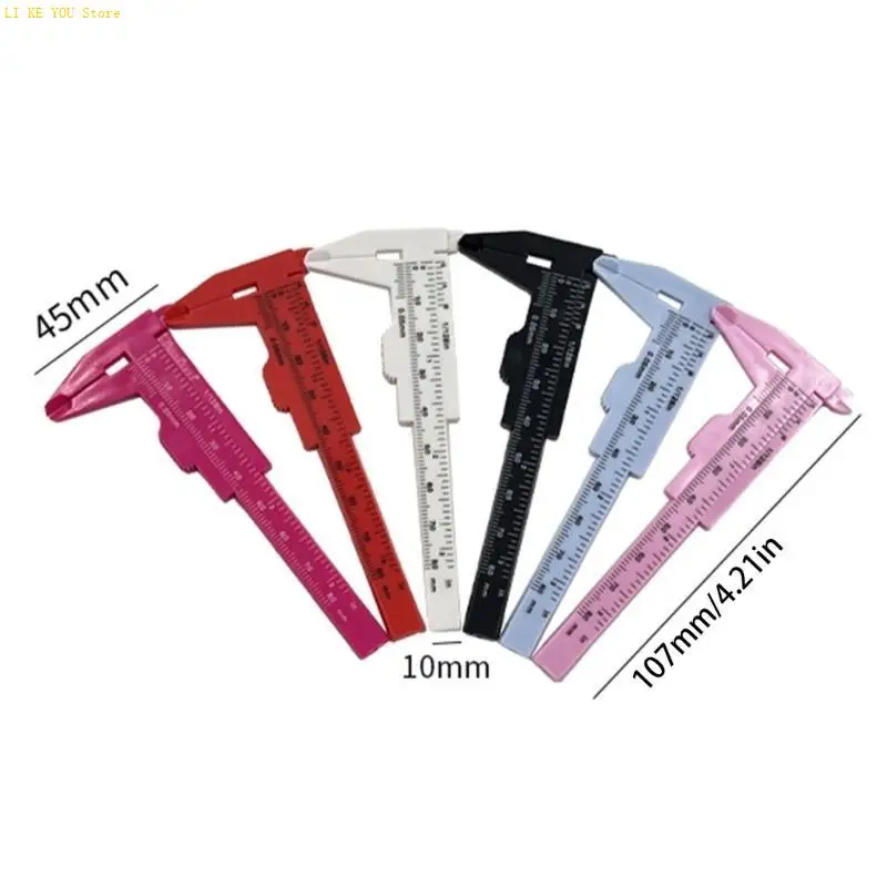 W3JE Shatterproof Verniers Calipers có các đơn vị hoàng gia để học sử dụng