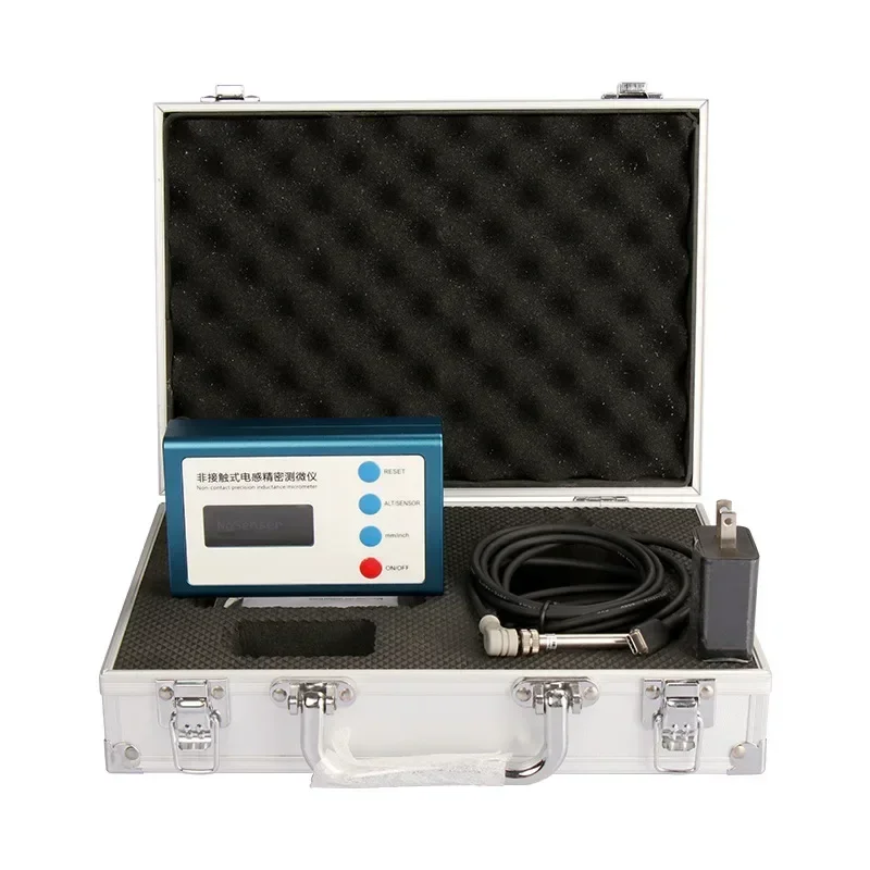 Non-contact inductive micrometer displacement detection μ level is mainly designed