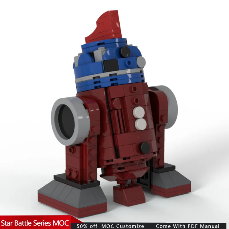 244 PCS Space War Yontwo - D2 MOC Customize Modular Building Block Creative Design Educational Simple DIY Toy Christmas Gift