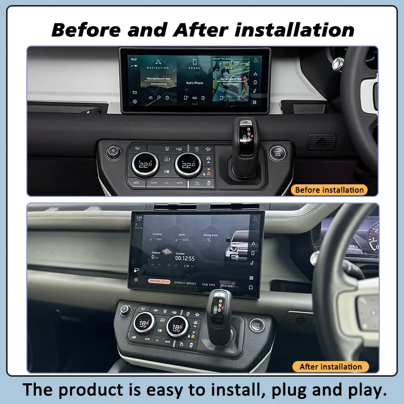 13.1-inch Curved Screen For Land Rover Defender 90/110/130 L663 2020 ...