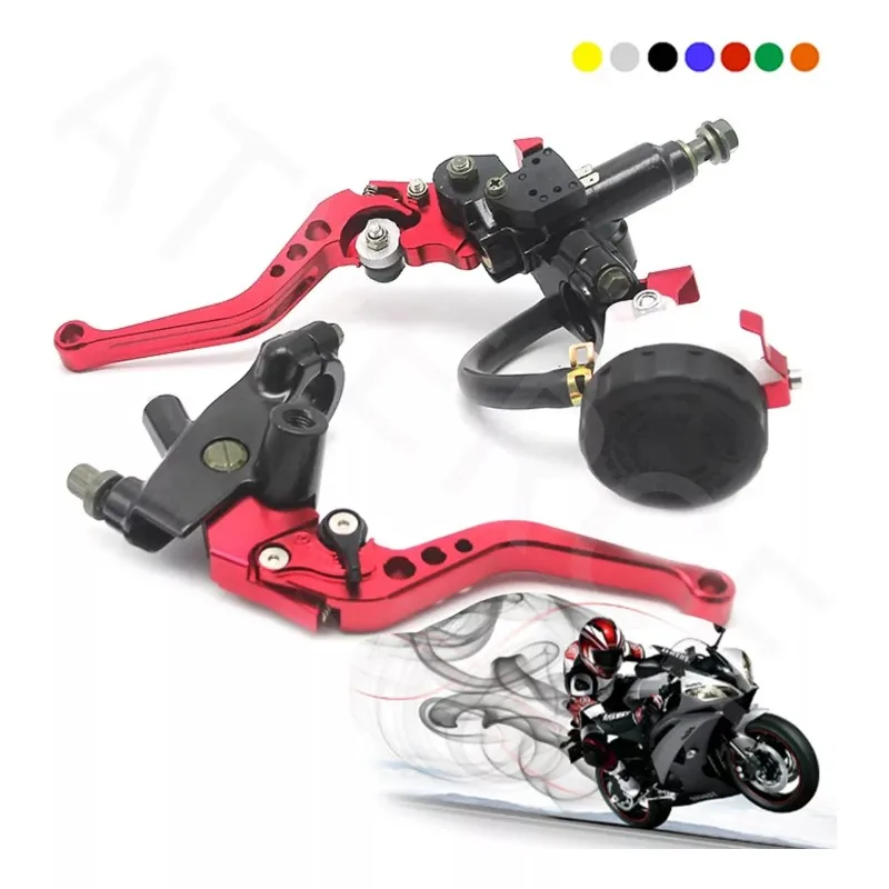 

Universal 7/8" 22mm CNC Aluminum Brake Clutch Pump Lever Hydraulic Master Cylinder for 250cc-500cc Dirt Pit Bike Motorcyle parts