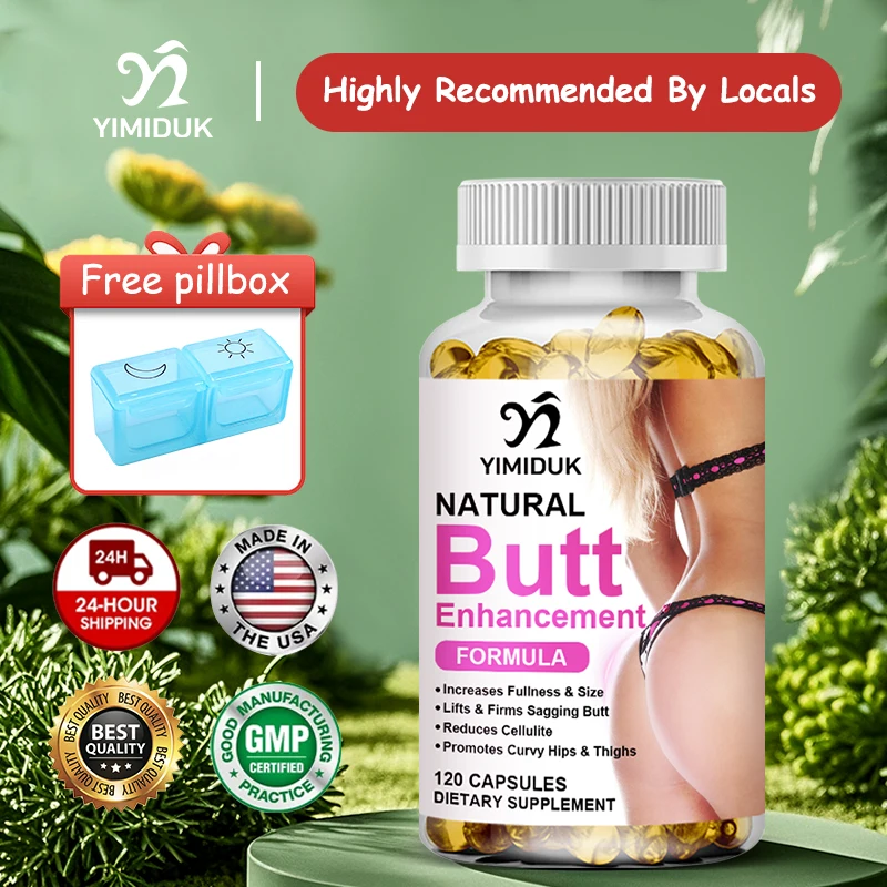 

Yimiduk Butt Enhancement Capsules, Support Increases Fullness & Size, Lifts & Firms Sagging Butt, Lifting Sexy Hip Enhancer