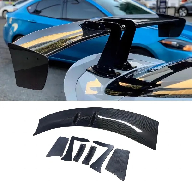 

Carbon Achtervleugel Spoiler Voor Supra A90 Voltex Stijl Fiber Glas Unpaitned Gt Spoiler Kofferbak Lip Voor A90 Auto Styling