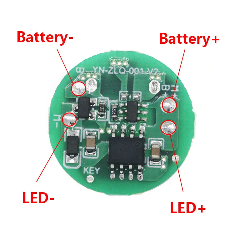 5w10W LED three speed driver board, circuit board DIY accessories, circuit board TypeC charging module