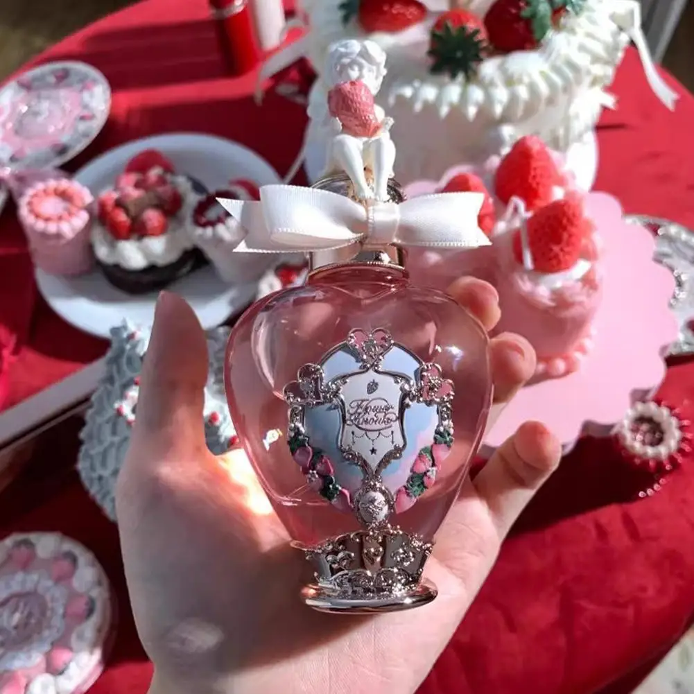 Perfume de Cupido de 50ml, flor sabe fresa, serie Cupido, Perfume Original para hombre y mujer para niñas