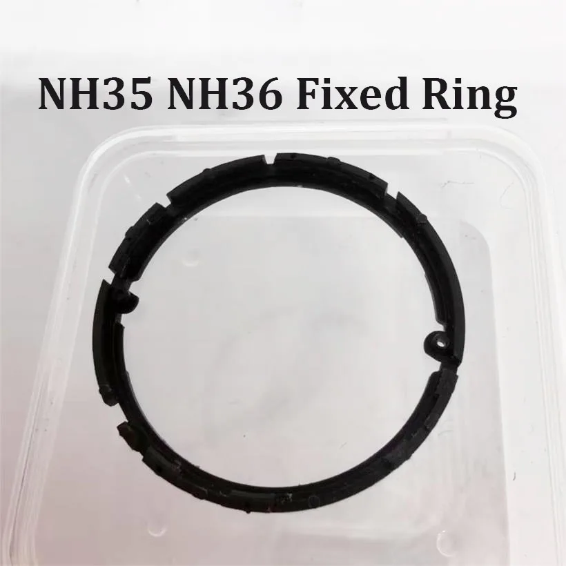 Аксессуары для часов, подходящие для оригинальных механизмов NH35 NH36 NH38 NH39, фиксированное кольцо, кольцо-календарь, пластиковое кольцо, запасные части для механизма