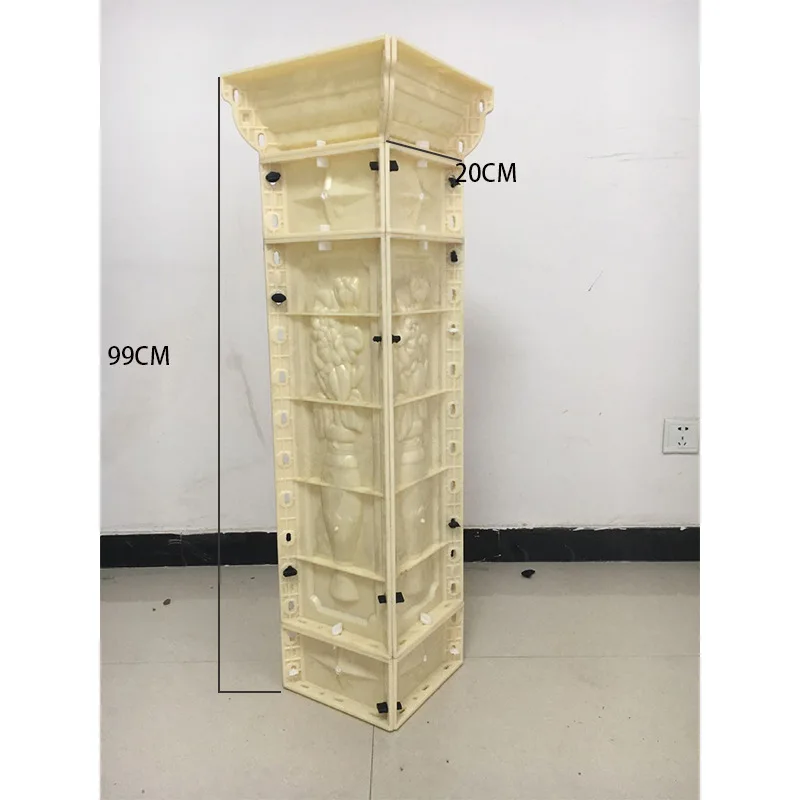 Roman column thickened mold balcony guardrail fence cast-in-place cement vase column railing decorative model concrete